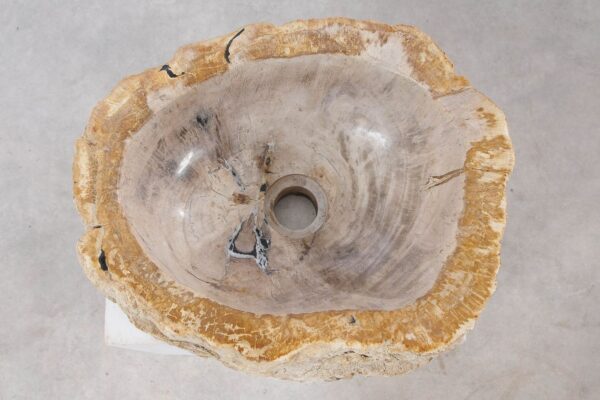 Wash hand basin petrified wood 55287