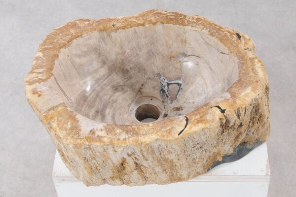 Wash hand basin petrified wood 55287