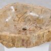 Wastafel versteend hout 55283