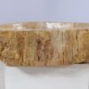 Wastafel versteend hout 55283
