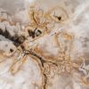 Coffee table petrified wood 55170