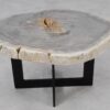 Coffee table petrified wood 55196