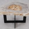 Coffee table petrified wood 55221