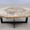 Coffee table petrified wood 55232