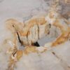Couchtisch versteinertes Holz 55210