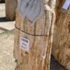 Grafsteen versteend hout 54288