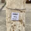 Lápida madera petrificada 55067