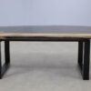 Console table petrified wood 54232