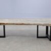 Consoletafel versteend hout 52315