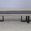 Consoletafel versteend hout 54230