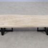 Consoletafel versteend hout 54234