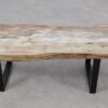 Consoletafel versteend hout 55330