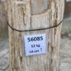Lápida madera petrificada 56085