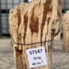 Lápida madera petrificada 57147