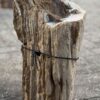 Pierre tombale bois pétrifié 57147