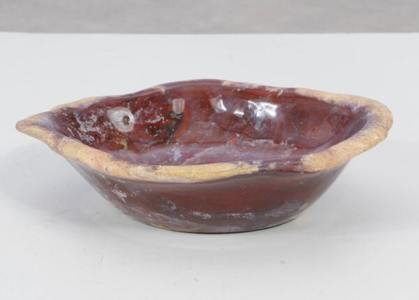 Bowl petrified wood 55339