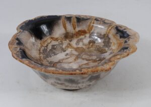 Bowl petrified wood 56014