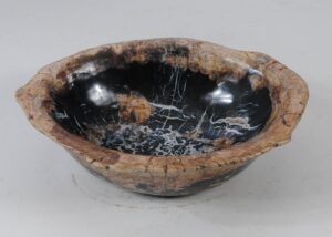 Bowl petrified wood 56275