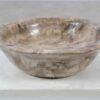 Bowl petrified wood 57004