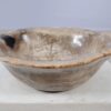 Bowl petrified wood 57004