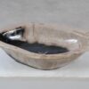 Bowl petrified wood 57011