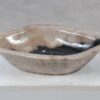 Bowl petrified wood 57011