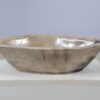 Bowl petrified wood 57011