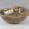 Bowl petrified wood 57022