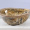 Bowl petrified wood 57022