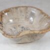 Bowl petrified wood 57023