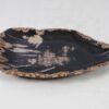 Plato madera petrificada 56037