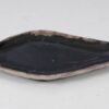 Plato madera petrificada 57319