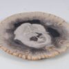 Plato madera petrificada 57349