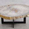 Coffee table petrified wood 57221