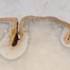 Couchtisch versteinertes Holz 57253