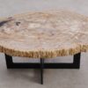 Mesa de centro madera petrificada 56205