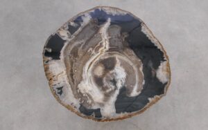 Mesa de centro madera petrificada 56210