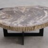 Mesa de centro madera petrificada 56213