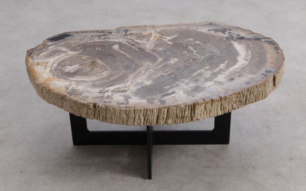 Mesa de centro madera petrificada 56213