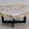 Mesa de centro madera petrificada 57229