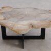 Mesa de centro madera petrificada 57230