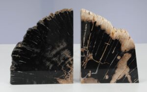 Sujetalibros madera petrificada 53367