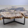 Table basse bois pétrifié 56277