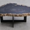Table basse bois pétrifié 56278