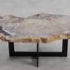 Table basse bois pétrifié 57266