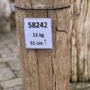 Grafsteen versteend hout 58242