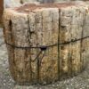 Memorial stone petrified wood 52150