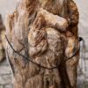 Memorial stone petrified wood 58131