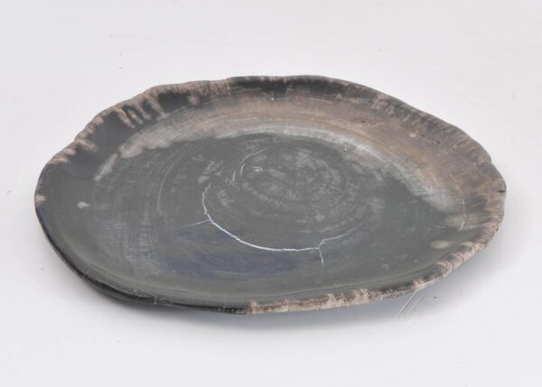 Plato madera petrificada 43072i