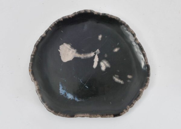 Plato madera petrificada 43072k